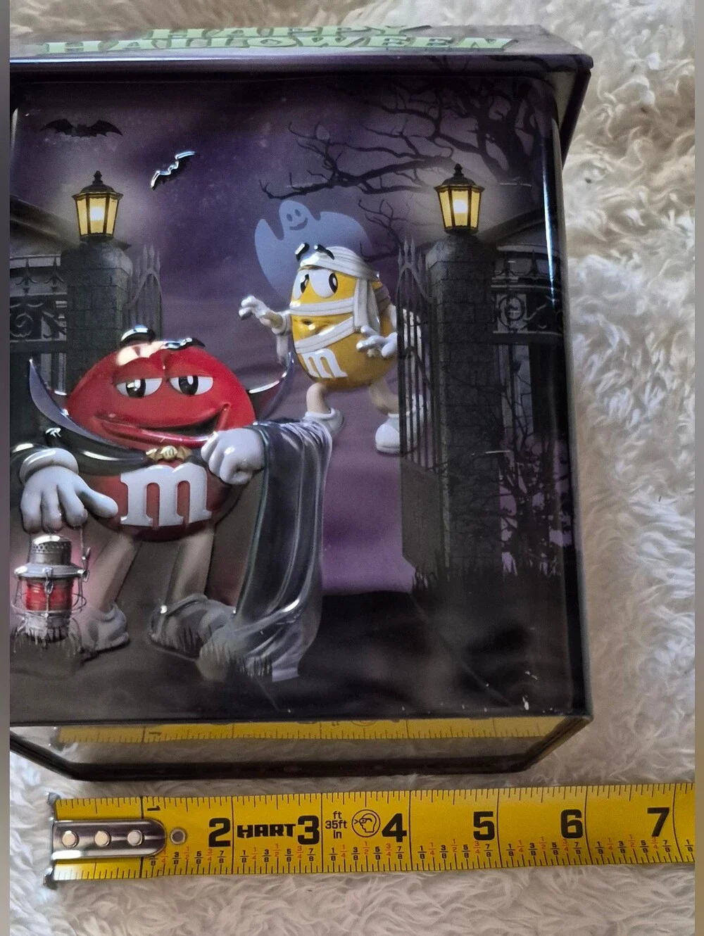 PLUS MORE M&M'S Halloween Tin with Red and Yellow Characters . MORE ADDED.